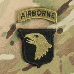 101st Airborne Patch Hook and Loop Multicam