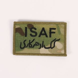 ISAF Mulitcam Hook and loop Arm Patch