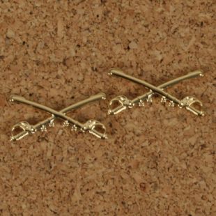 US Cavalry Officers Collar Badges