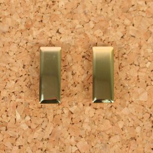 US 2nd Lieutenant Rank Badges. Metal Full Size