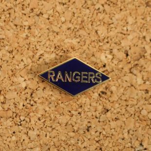WW2 Rangers Diamond metal badge.