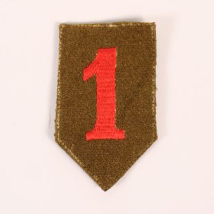 US 1st Infantry Division Patch. WW1 style
