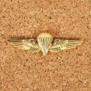 USN and USMC parachute jump wings Para wings badge