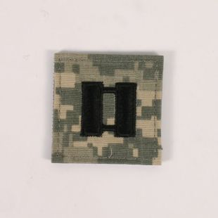 ACU Camo Rank Badge Hook and Loop. Captain