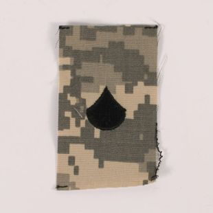 ACU Rank Badge for Combat Cap. Sew On. Specialist