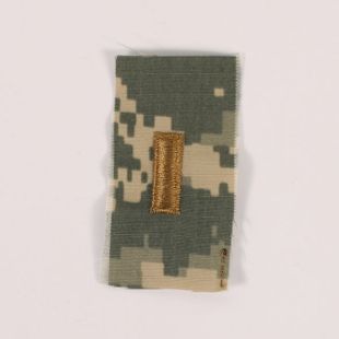 ACU Rank Badge for Combat Cap Sew on 2nd Lieutenant