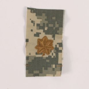 ACU Rank Badge for Combat Cap sew on Major