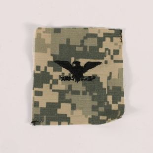 ACU Rank Badge for Combat Cap sew on Colonel