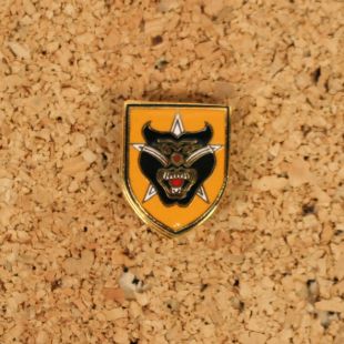 ARVN Ranger metal DI badge. BDQ pin badge.