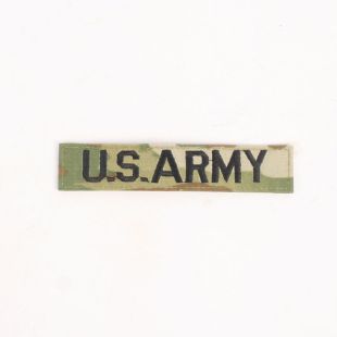 US Army Tape In Scorpian Camouflage Hook and Loop Back