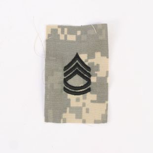 ACU Rank Badge for Combat Cap. Sew On. Sgt 1st Class