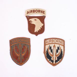 Pack of 3 US Desert Badges