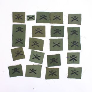 Pack of US Army Branch of Service badges