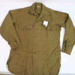 US WW2 M1937 Wool Shirt Original Grade 1