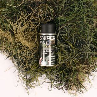 Sniper Spray Paint. Small Spray Army Paint Can Matt Black