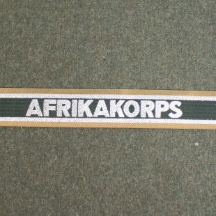 Afrikakorps Cuff title by Richard Underwood Militara
