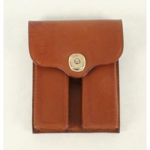 Leather Colt 45 Mag Pouch Light Brown