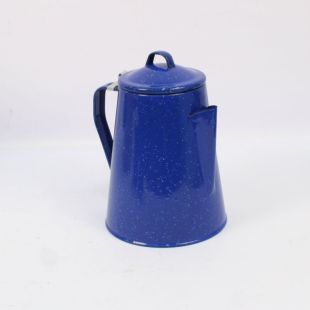 Blue Enamelled Coffee Pot