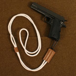 US MP White Colt 45 Lanyard