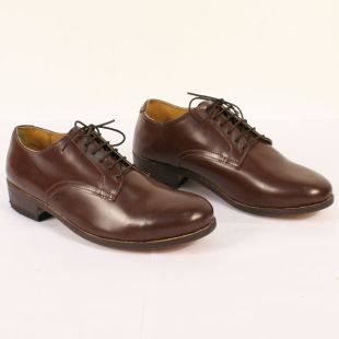 US WW2 Men's Officers shoes. Low Quarter Leather shoe.