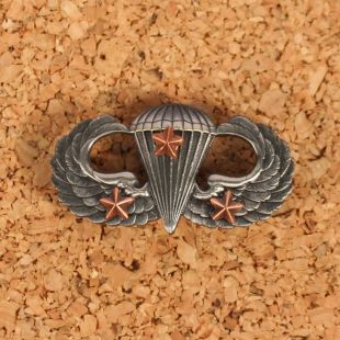 US Para Wings with 3 Combat Jump Stars