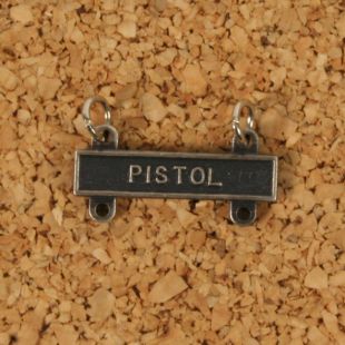 US Army Pistol Qualification Bar for award badges