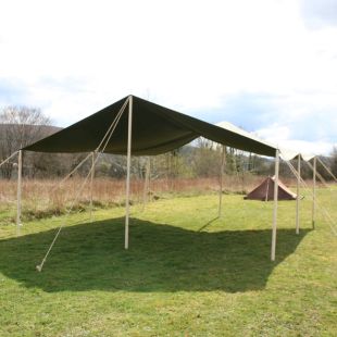 US Army Mess Tent Shelter Canvas by Kay Canvas 
