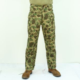 US Army Camouflage HBT Trousers in Light Tone Camouflage