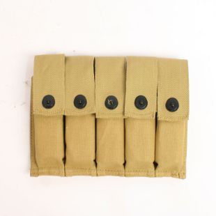 US WW2 Thompson 5 Pocket Pouch For 20 rd Magazines by CS