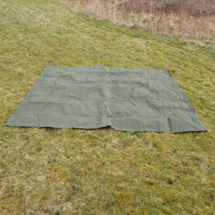 US Army Small Wall Groundsheet & Tarp 9x9ft by Kay Canvas ( next delivery May 28th 2024)