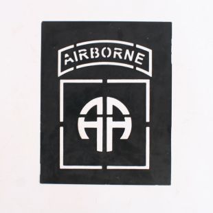 American 82nd Airborne Division Metal Stencil
