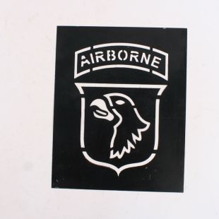 US 101st Airborne Division Metal Stencil
