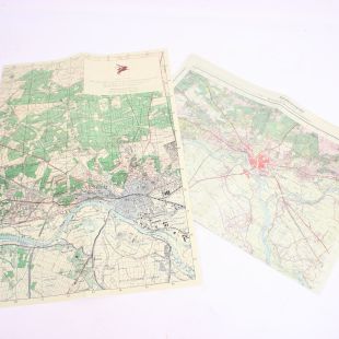 Allied Arnhem/Oosterbeek 1944 and German Arnhem/Nijmegen 1940 Military Map Set
