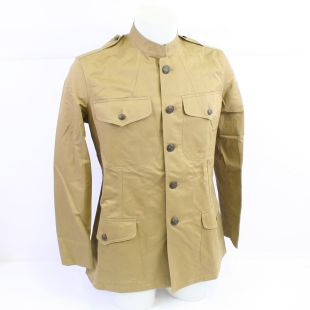 American WW1 M1910 Cotton Tunic Dark Khaki