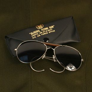 Aviator Pilots Glasses. Silver Frame. Smoke Lens Sunglasses