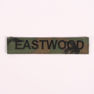 ERDL Camouflage Embroidered Name Tape
