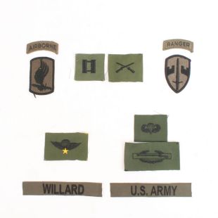 Apocalypse Now Captain Willard Badge Set