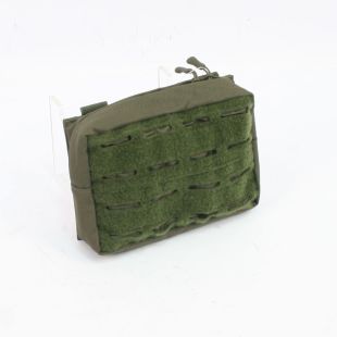 Mil-Tec Molle Small Utility Pouch Laser Cut Green