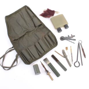 British Army Issue SA80 Cleaning kit with Pouch Used