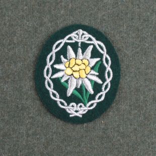 Army Officer Gebirgsager Sleeve Badge by RUM