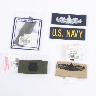 Assorted USN Badges Pack of 5 US Navy patches Pack 3