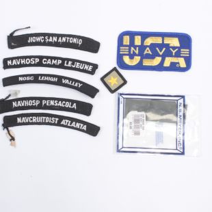 Assorted USN Badges Pack of 8 US Navy patches Pack 1