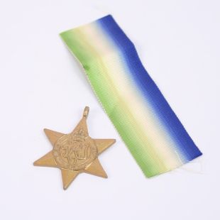 Atlantic Star Medal with Ribbon Unfinished