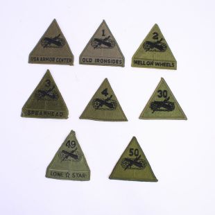 Pack of 8 Armoured Subdued Patches