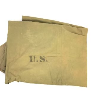 AU460 WW2 US Army Shelter Half Tan Original Grade 2 