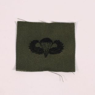 US Paratrooper Jump Wings Subdued Cloth Para Wings Badge