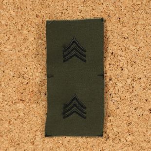 Cloth Rank Badge Sergeant Subdued
