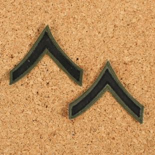 US Private Rank Subdued Cloth for Sleeve
