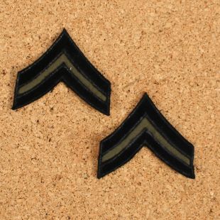 US Corporal Rank Subdued Cloth for Sleeve