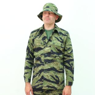John Wayne Tiger Stripe Camouflage Jacket